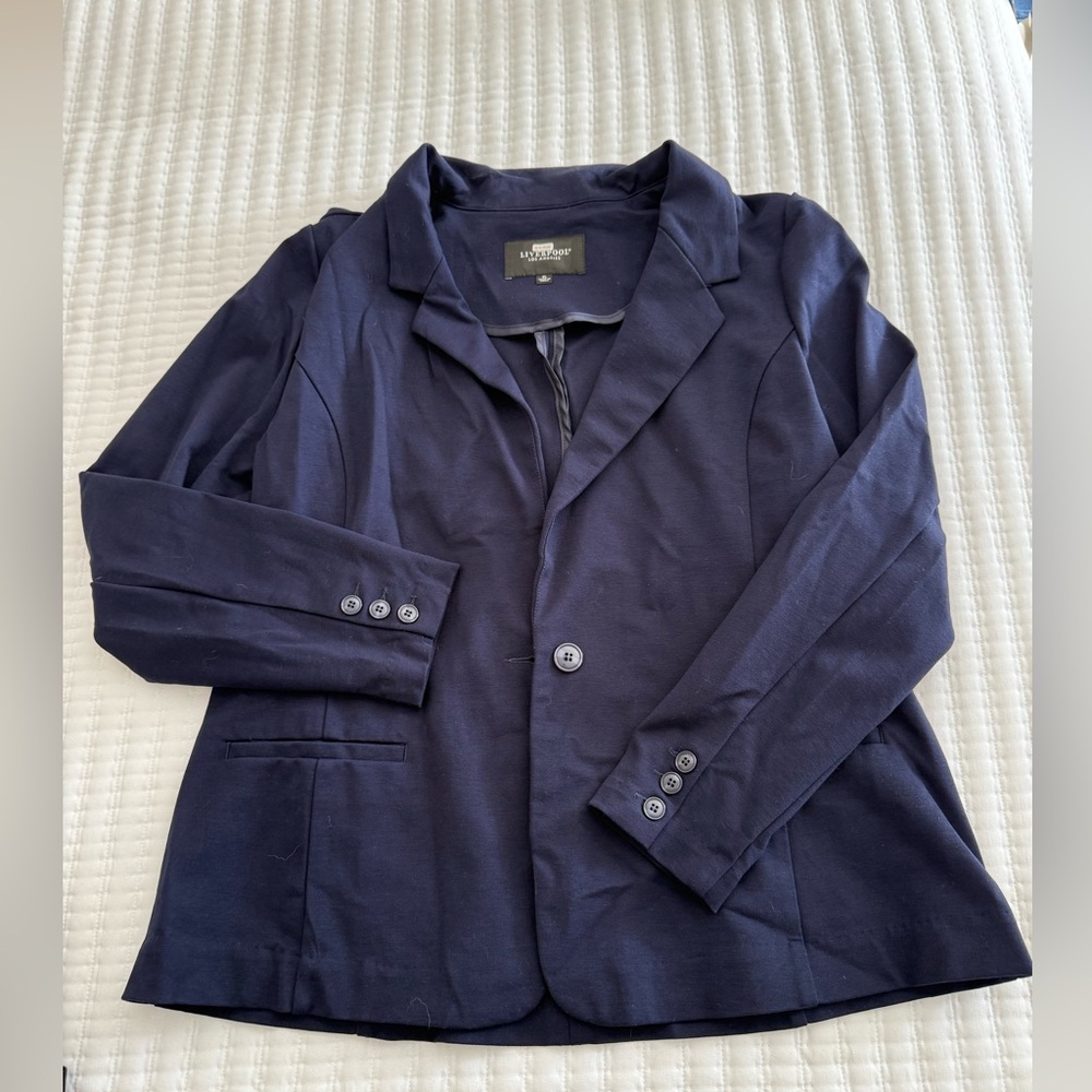 Liverpool Navy Women's Blazer